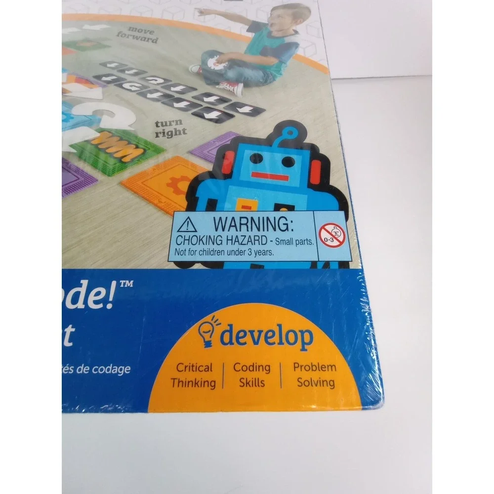 Learning Resources Lets Go Code Activity Set 50pc STEM Toy LER2835 Ages 5+‎ New